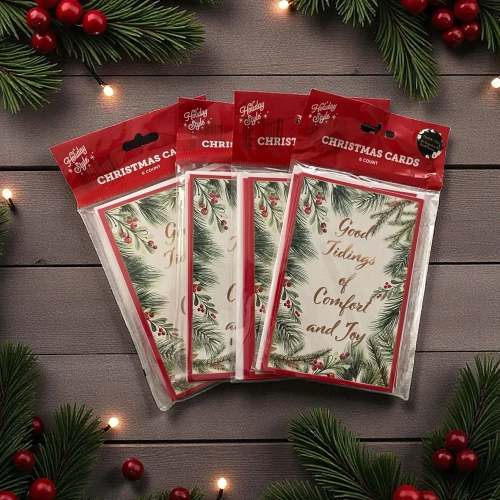 Holiday Christmas Cards (24 cards)